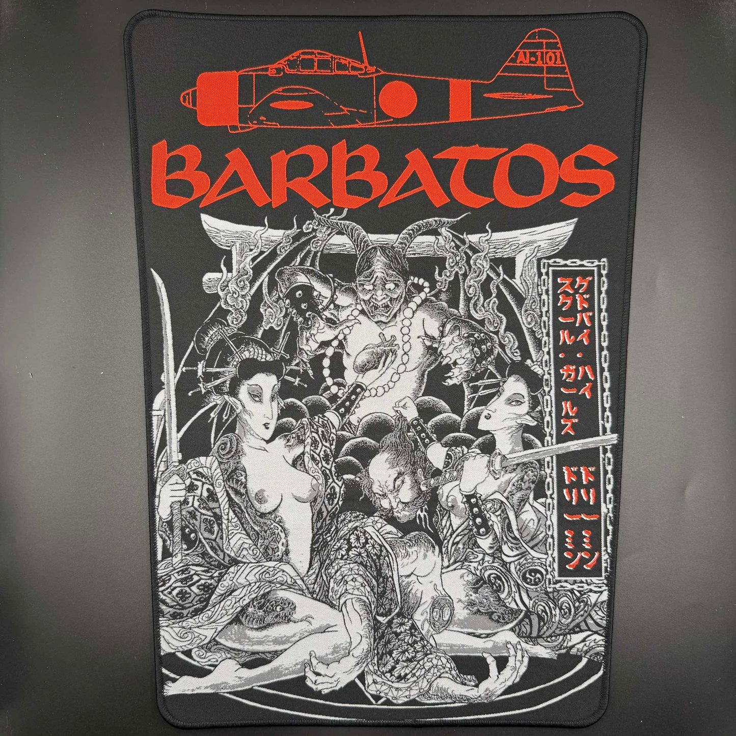 Barbatos - Goodbye Highschool Girls - Backpatch