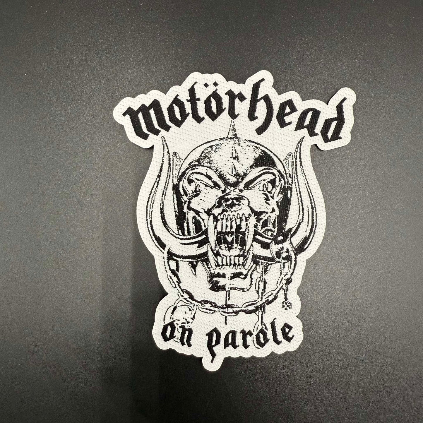 Motorhead - On Parole - Laser Cut Patch