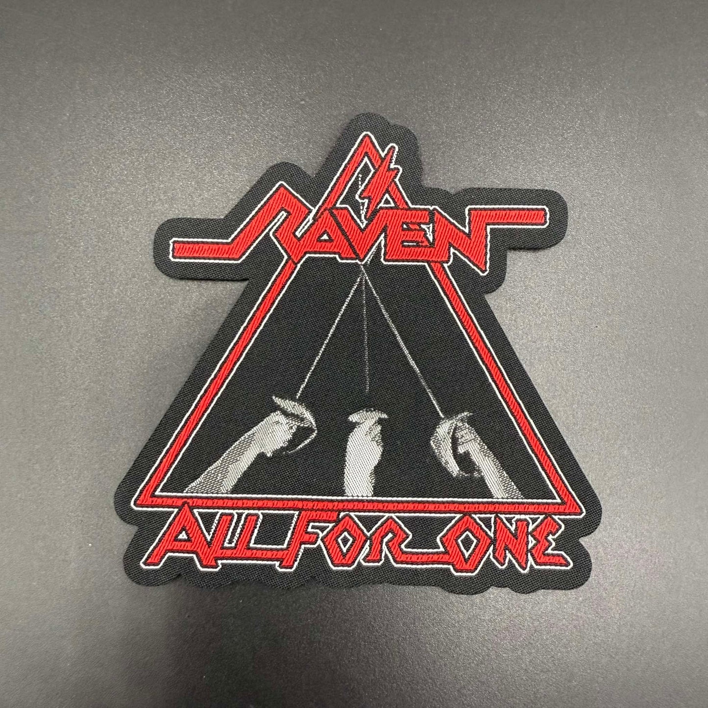 Raven - All For One - Laser Cut Patch