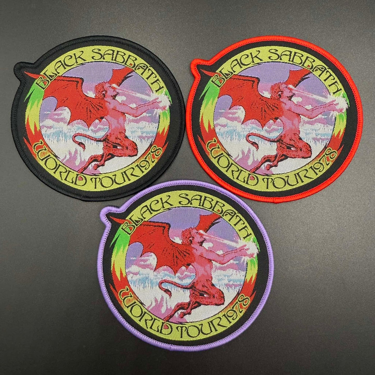 Black Sabbath - World Tour - Patch