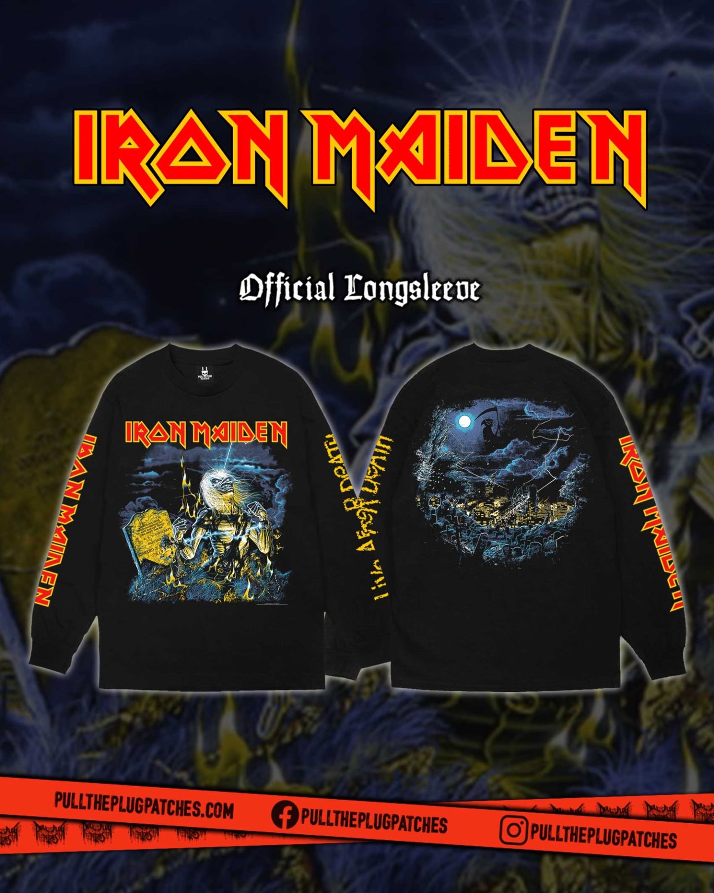 Iron Maiden - Live After Death - Longsleeve Shirt