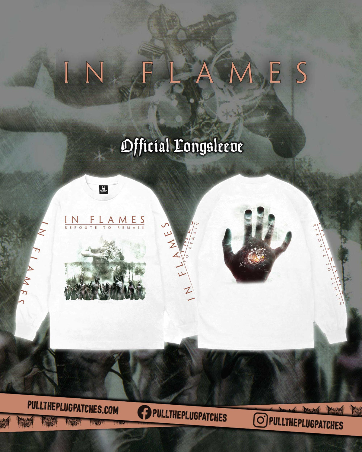In Flames - Reroute To Remain - Longsleeve Shirt