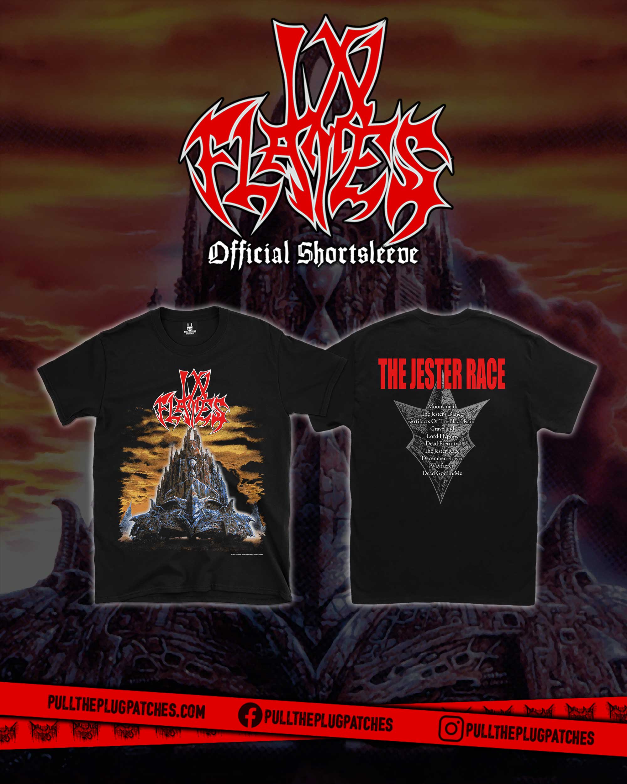 bal（バル）　gameshirt サイズXL（3） In Flames - The Jester Race - Shortsleeve Shirt – Pull The Plug