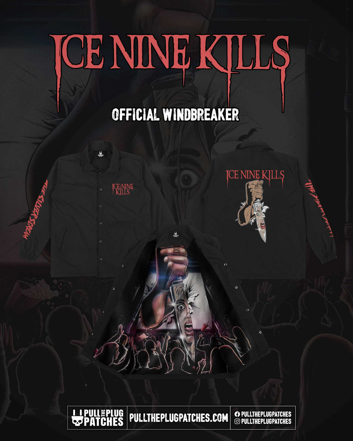 Ice Nine Kills - The Silver Scream - Windbreaker