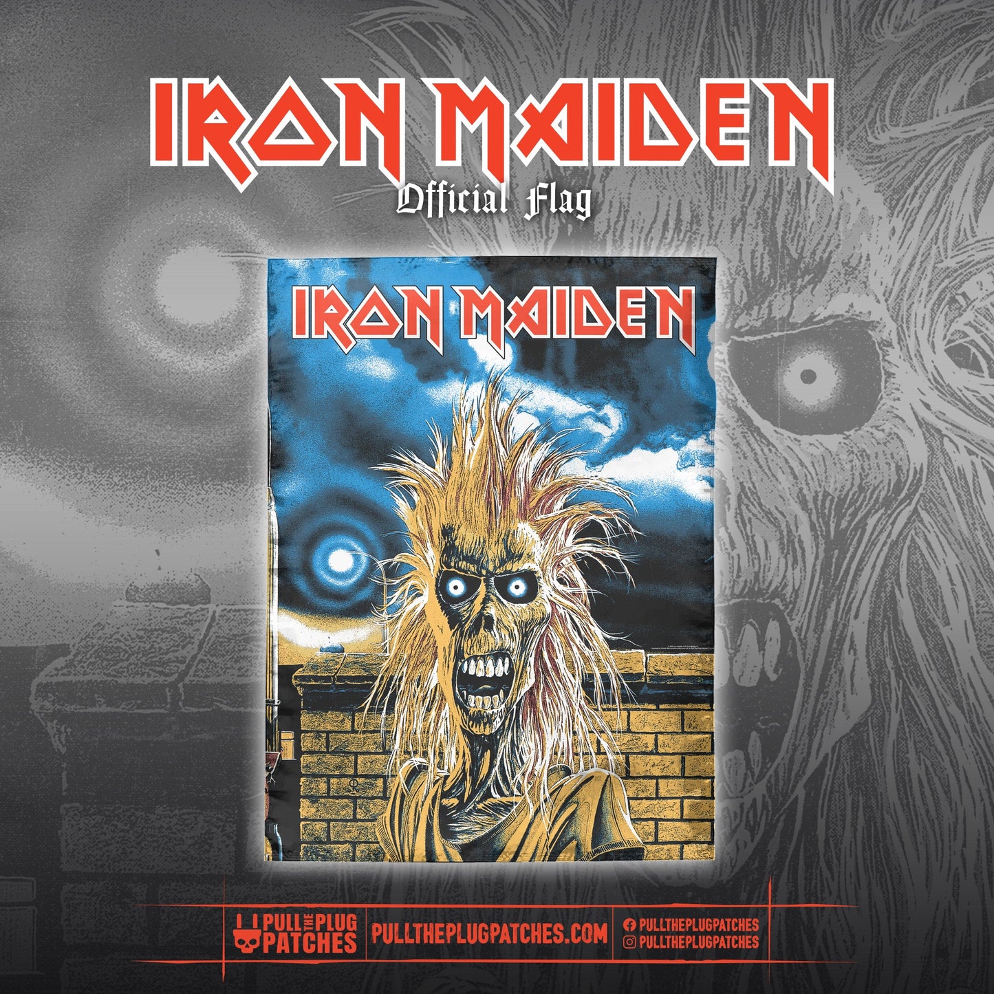 Iron Maiden - Iron Maiden - Flag