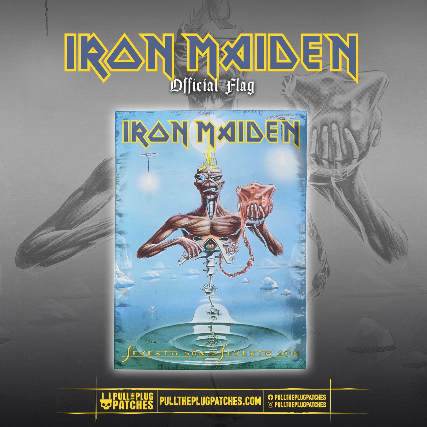 Iron Maiden - Seventh Son of a Seventh Son - Flag