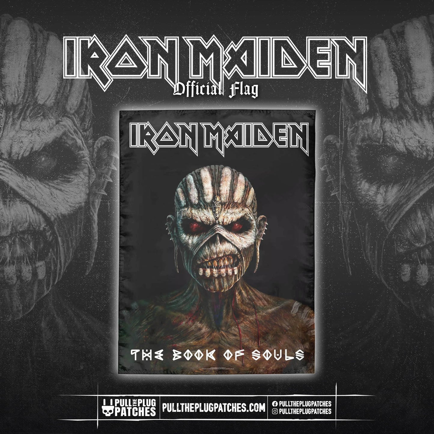 Iron Maiden - The Book Of Souls - Flag