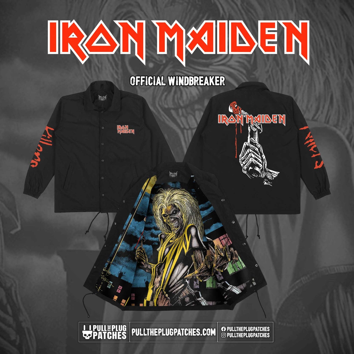 Iron Maiden - Killers - Windbreaker