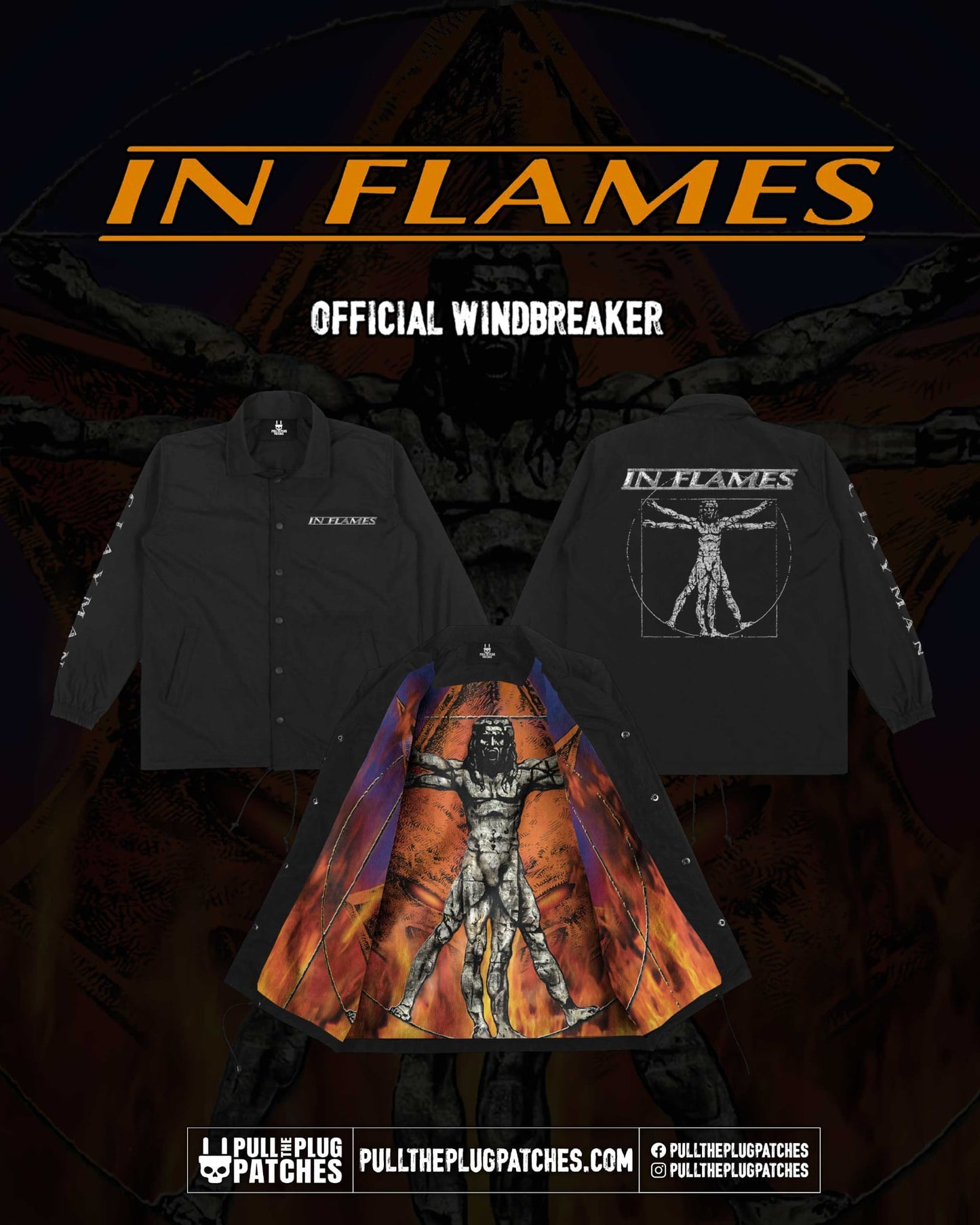 In Flames - Clayman - Windbreaker