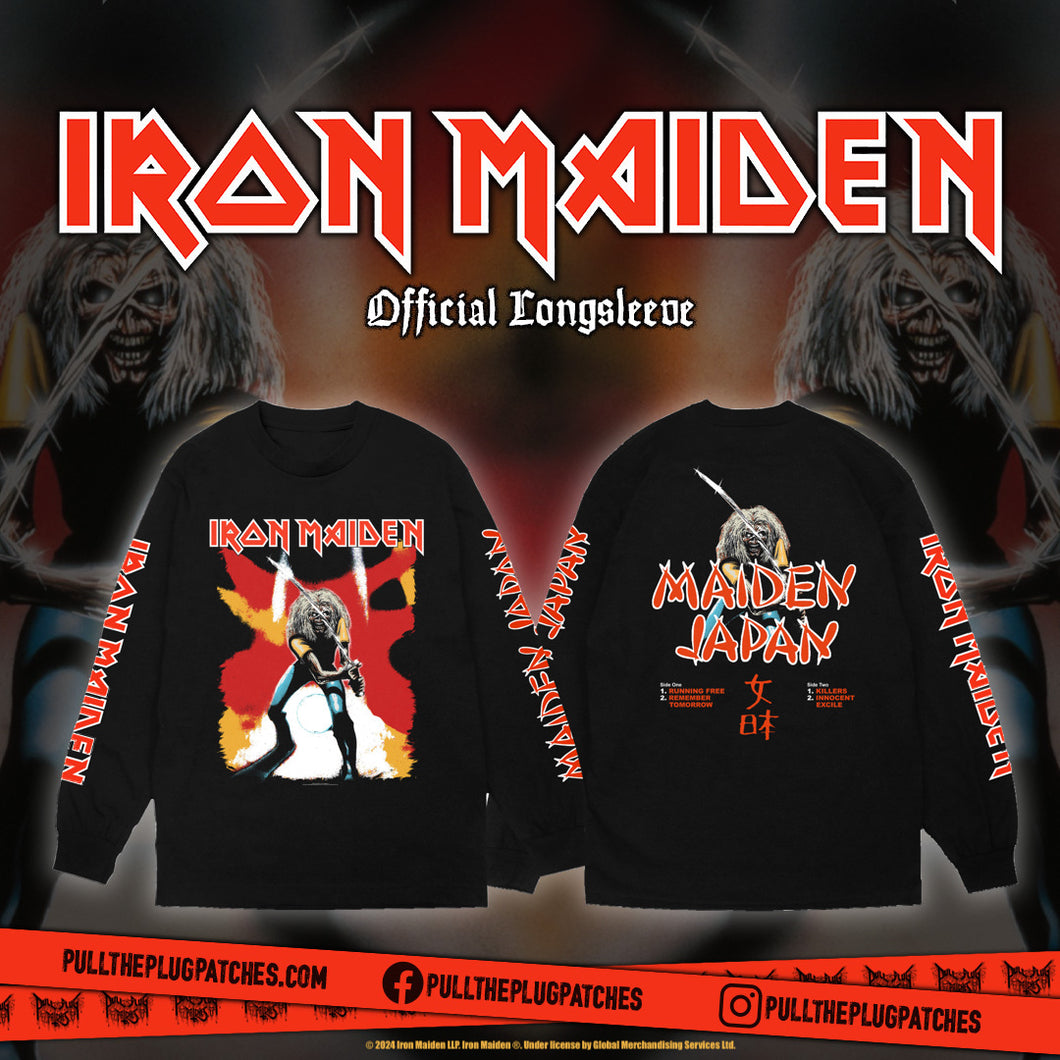 Iron Maiden - Maiden Japan - Longsleeve Shirt