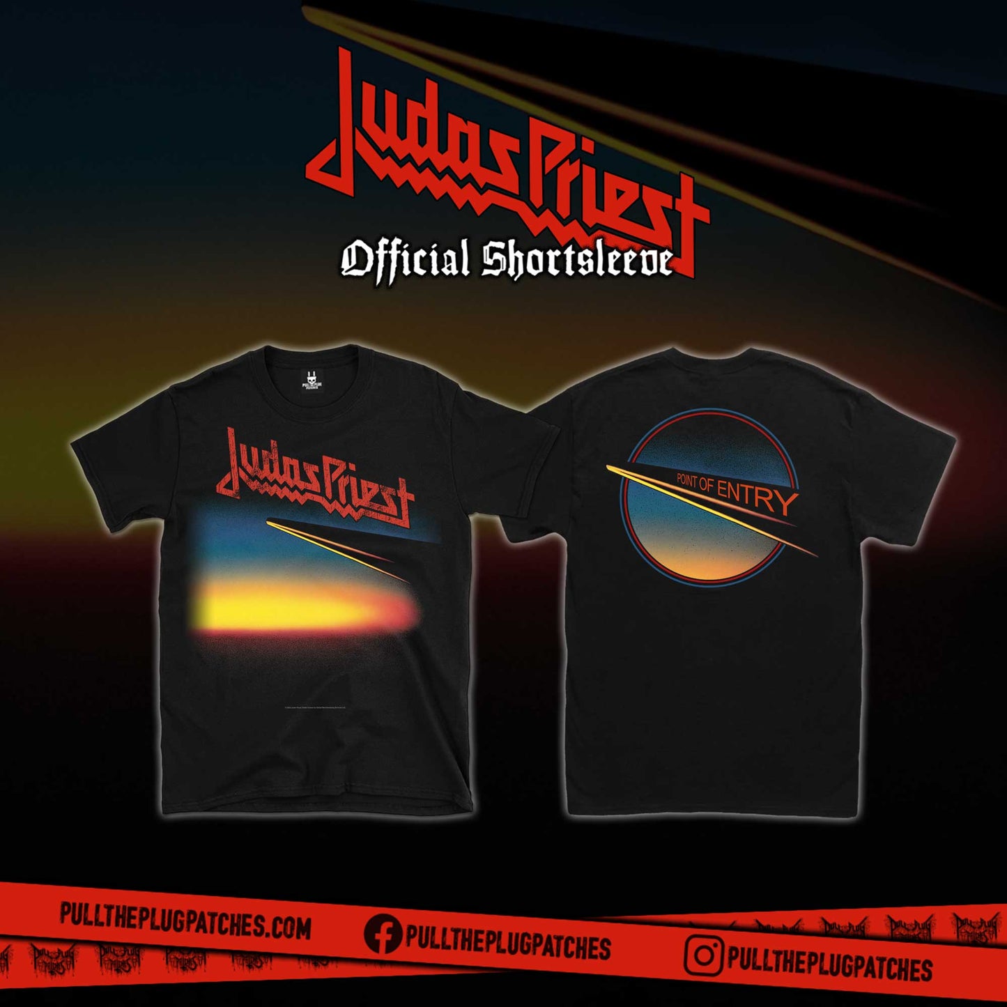 Judas Priest - Point Of Entry - Shortsleeve Shirt