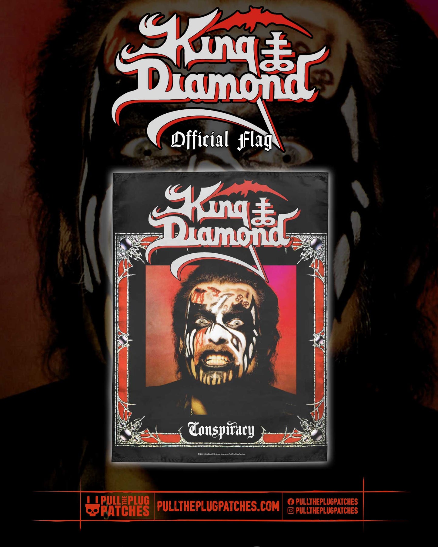 King Diamond - Conspiracy - Flag