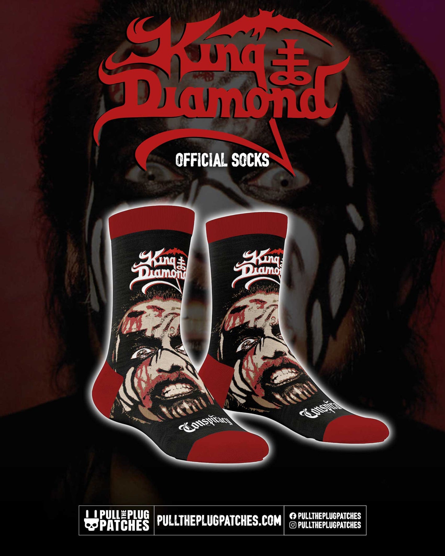 King Diamond - Conspiracy - Socks