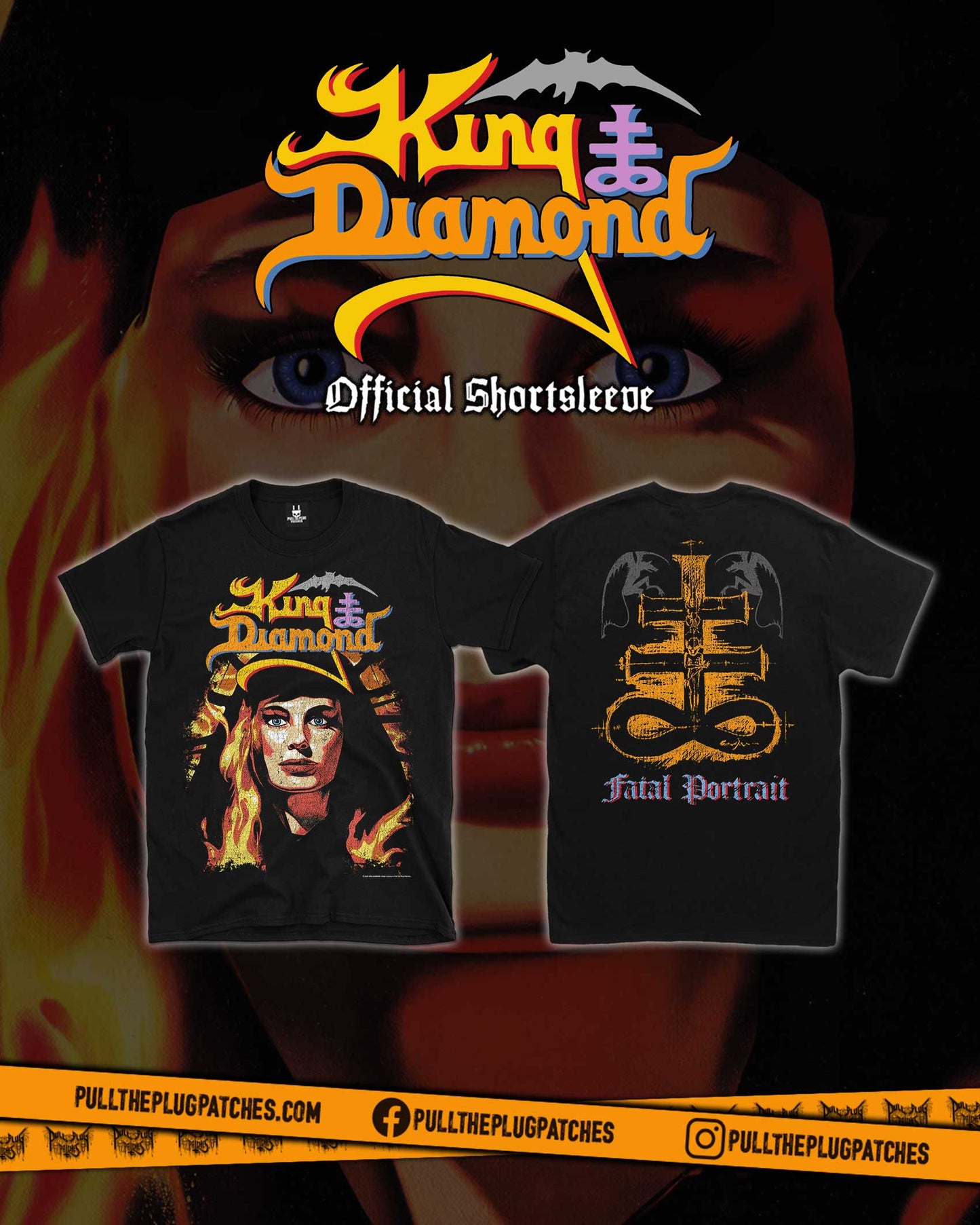 King Diamond - Fatal Portrait - Shortsleeve Shirt