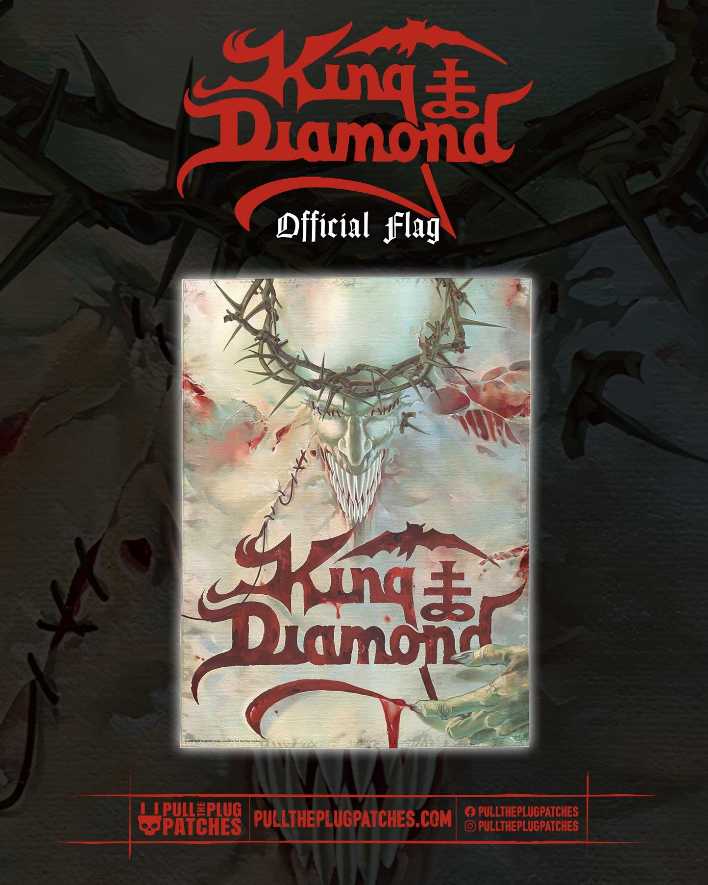 King Diamond - House Of God - Flag