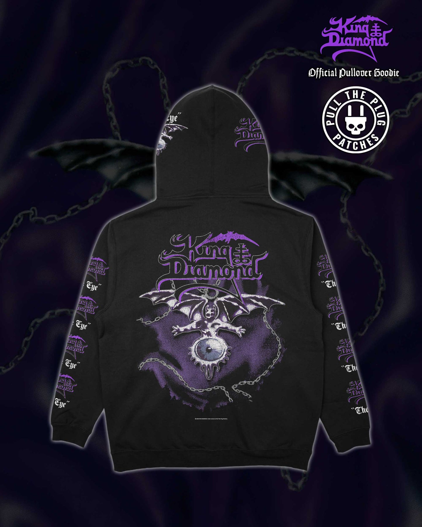 King Diamond - The Eye - Deluxe Pullover Hoodie