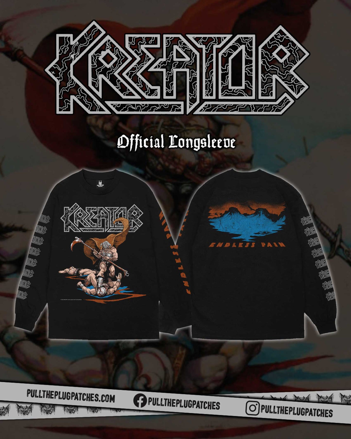 Kreator - Endless Pain - Longsleeve Shirt