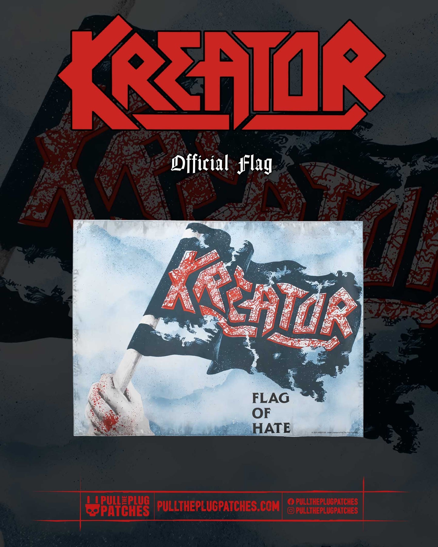 Kreator - Flag Of Hate - Flag