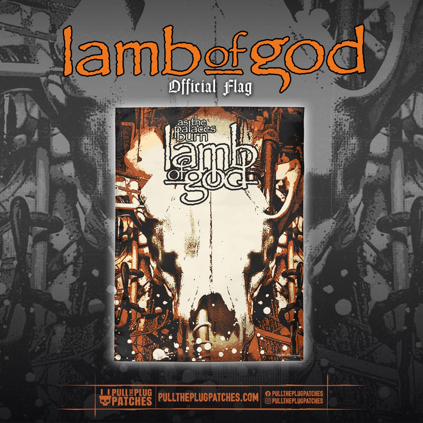 Lamb Of God - As The Palaces Burn - Flag