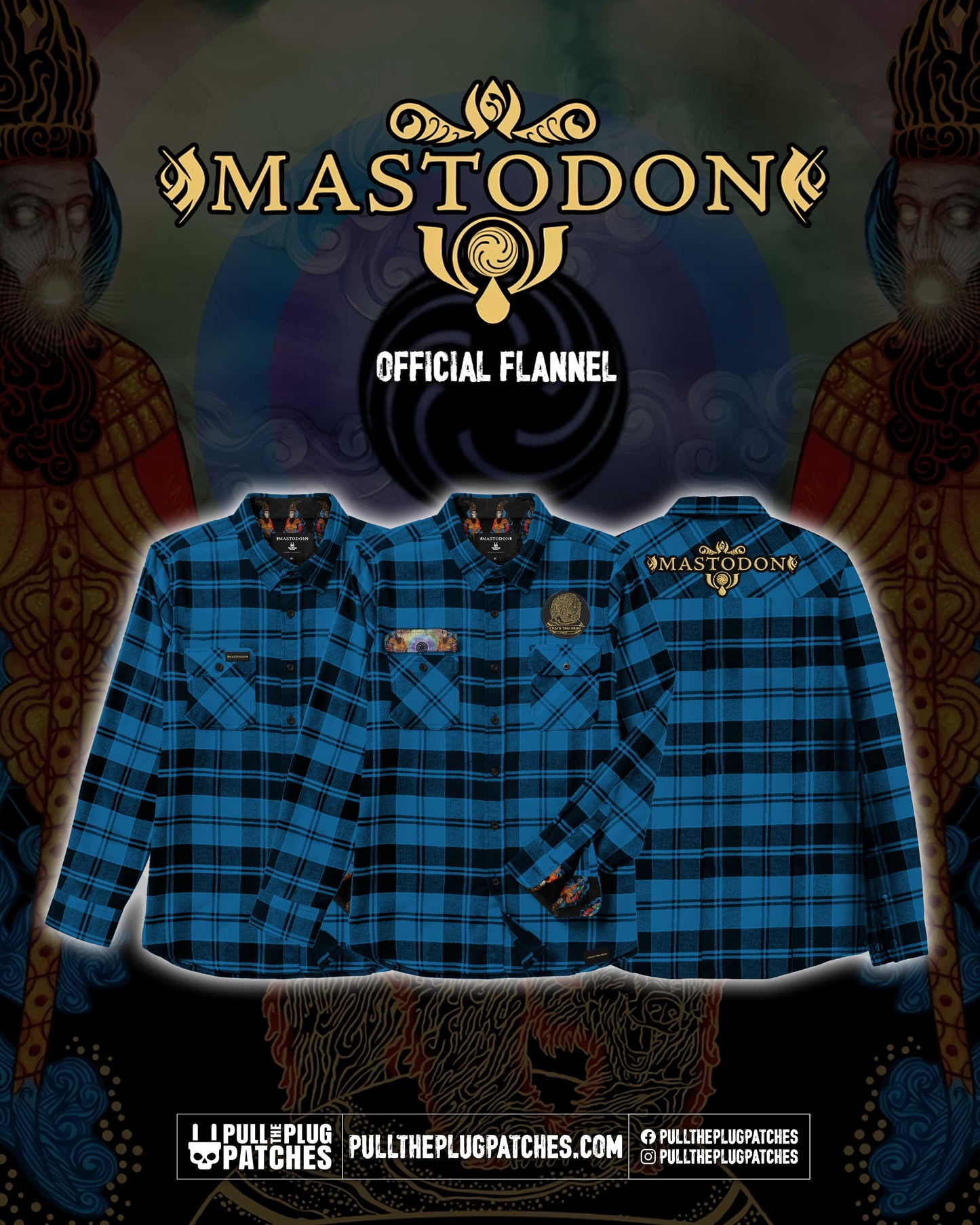 Mastodon - Crack The Skye - Flannel Shirt