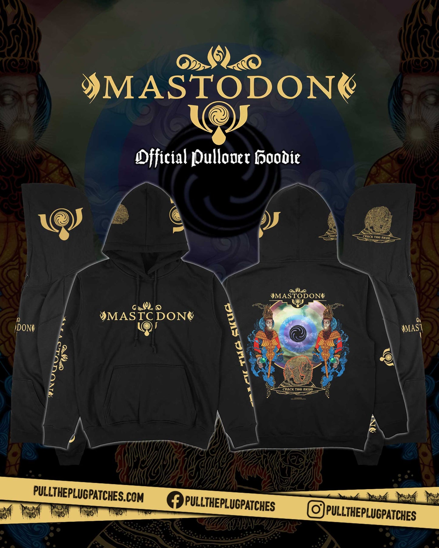 Mastodon - Crack The Skye - Deluxe Pullover Hoodie