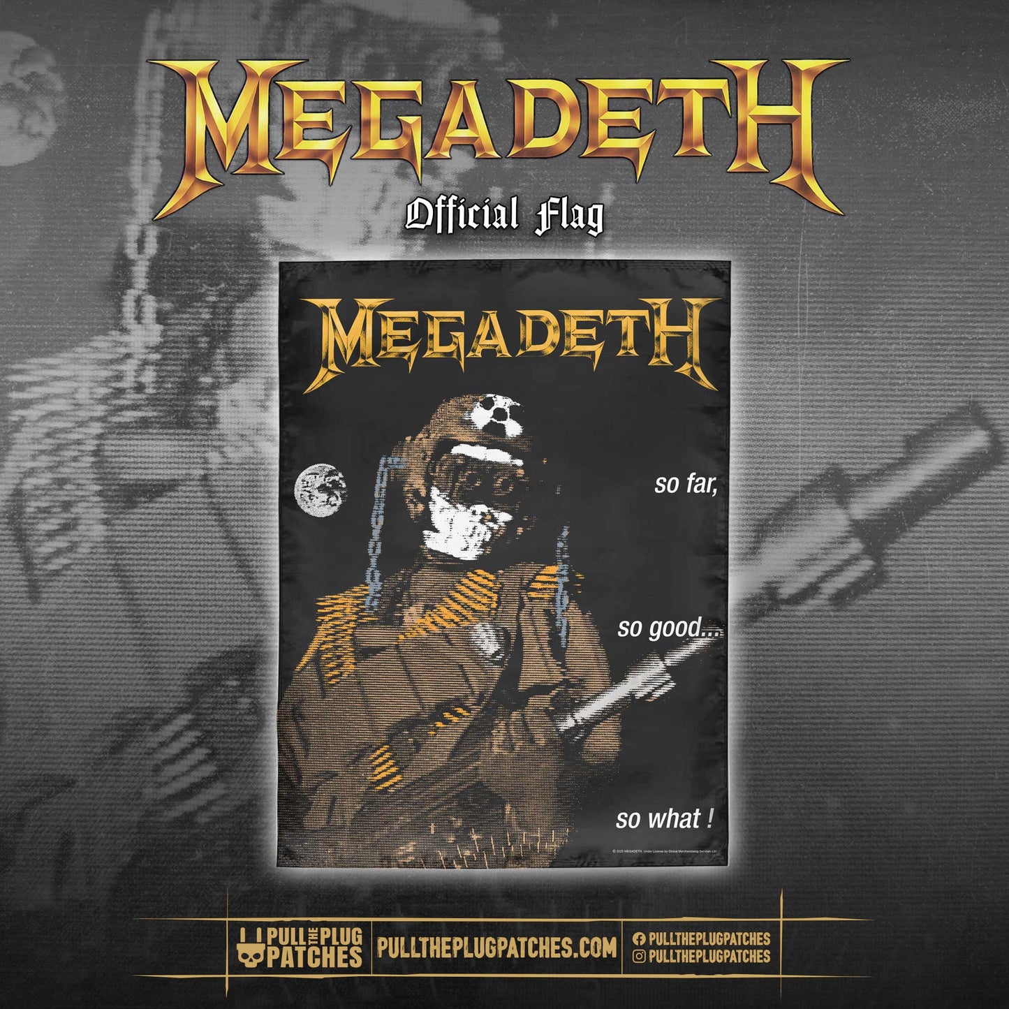Megadeth - So Far, So Good... So What! - Flag