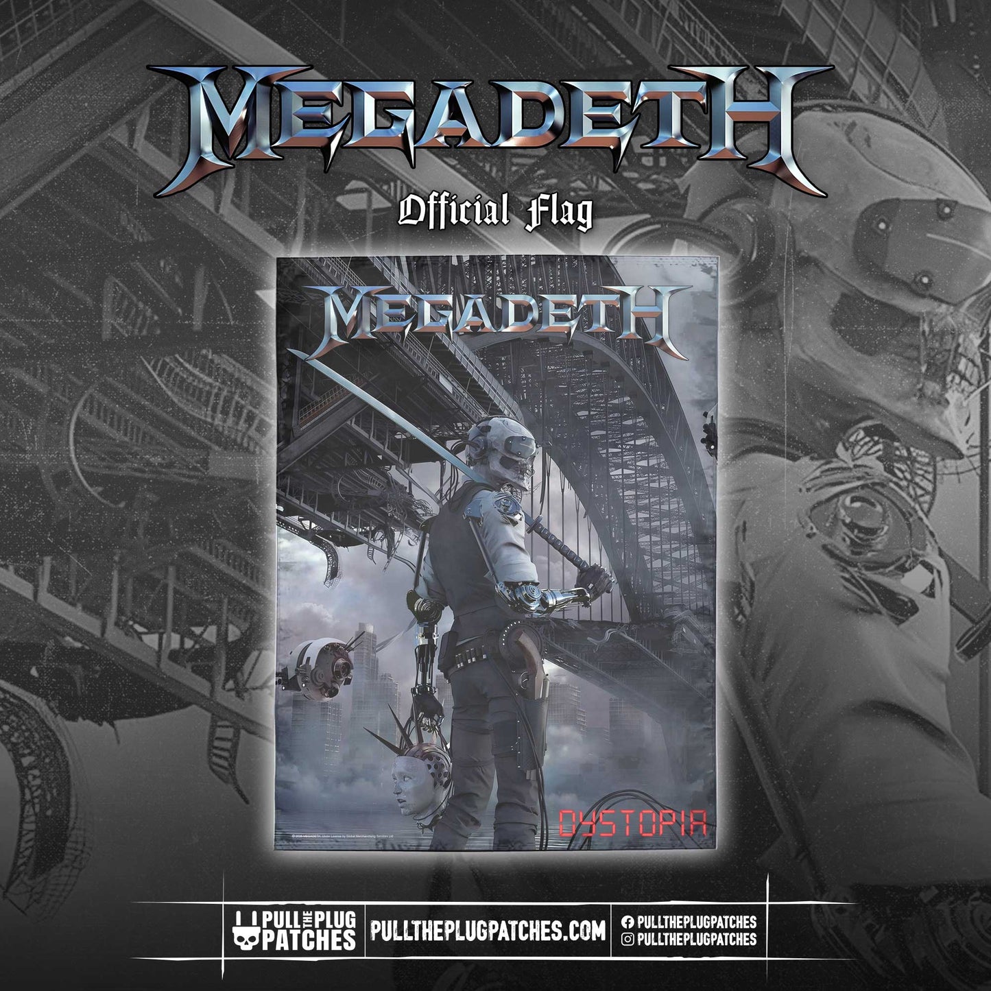 Megadeth - Dystopia - Flag
