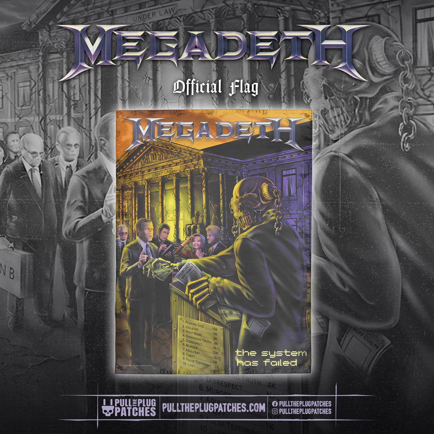 Megadeth - The System Has Failed - Flag