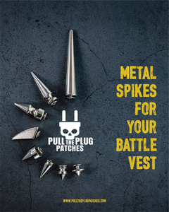 23mm Metal Spike (x10 pieces)