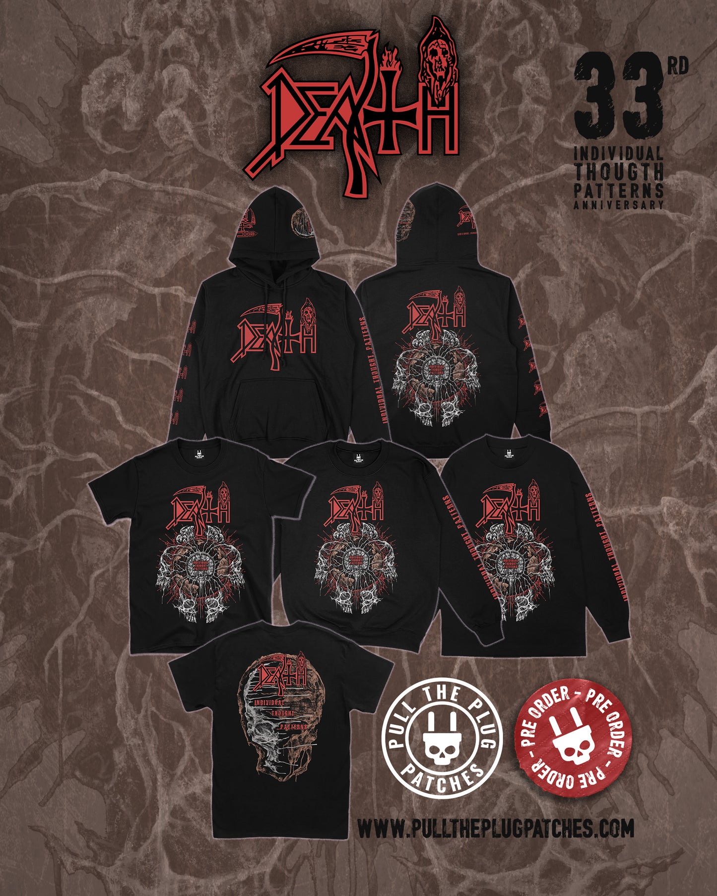Death - Individual Thought Patterns x Exclusive Noah Cutter Meihoff Art - Longsleeve Shirt