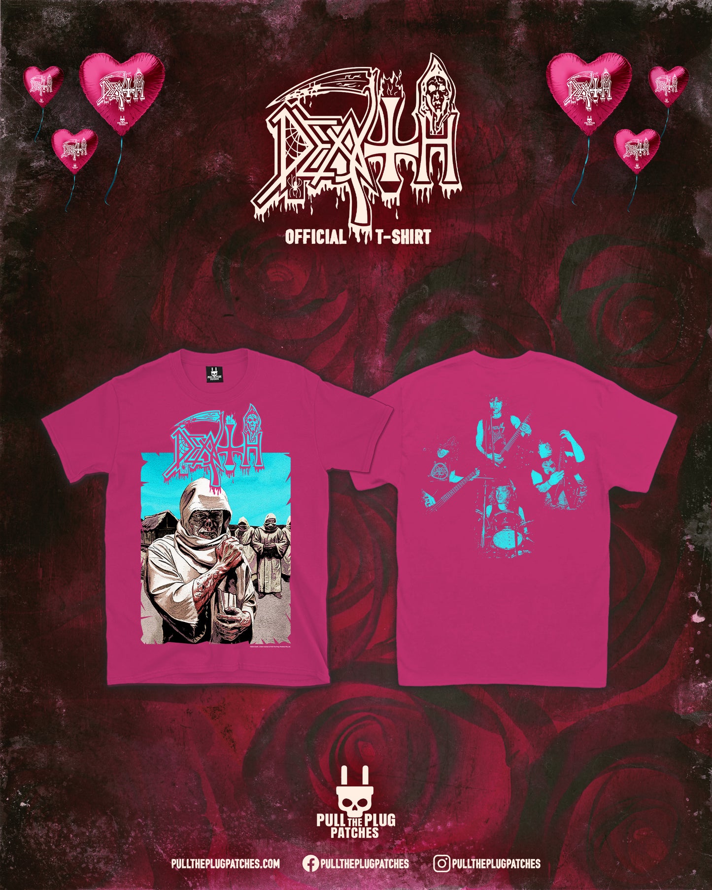 Death - Pink Leprosy - Shortsleeve Shirt (Available for 48 Hours Only!)