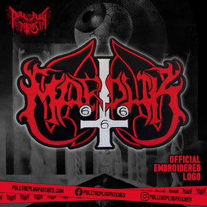 Marduk - Red - Embroidered Rocker Style Logo