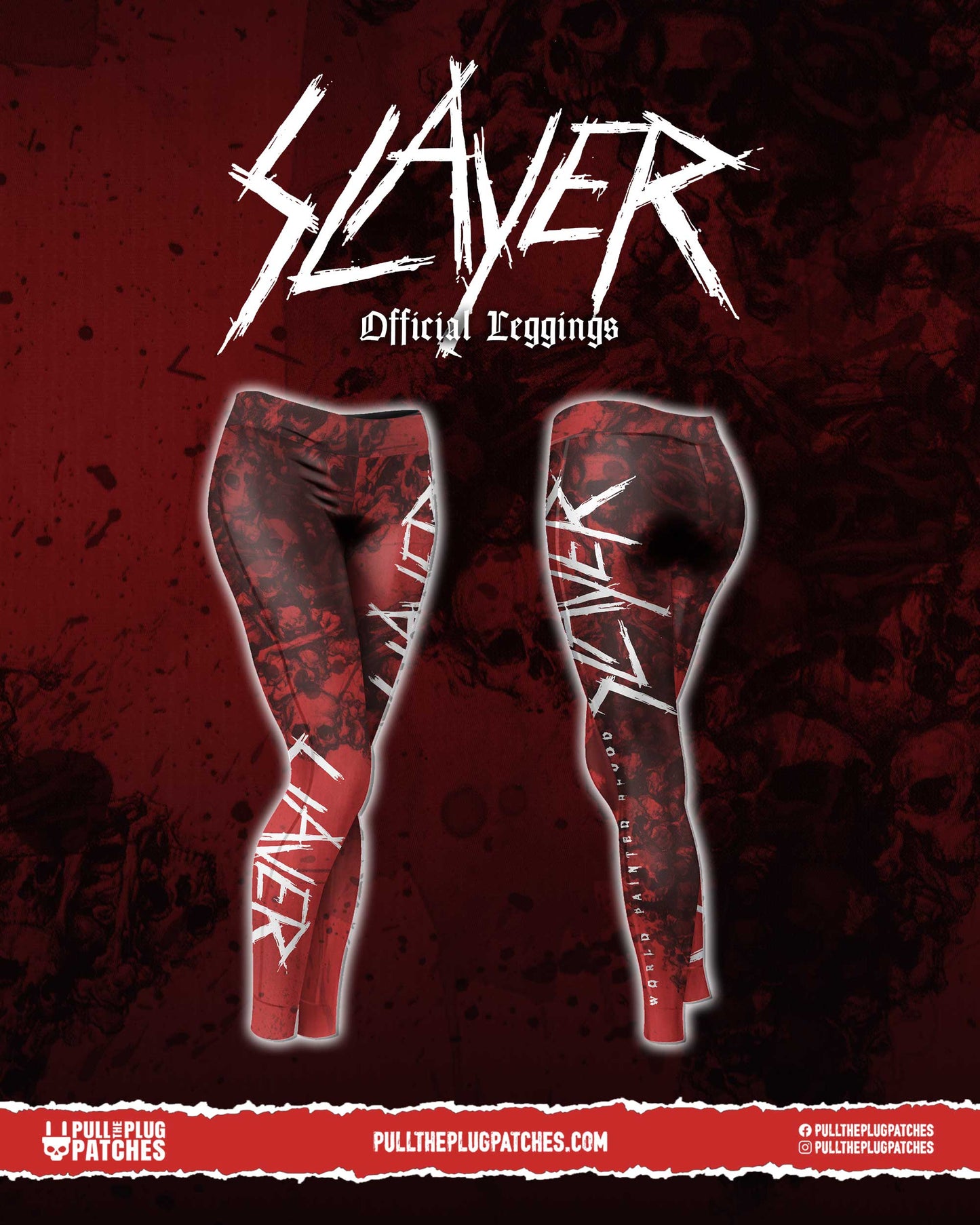 Slayer - World Painted Blood - Leggings