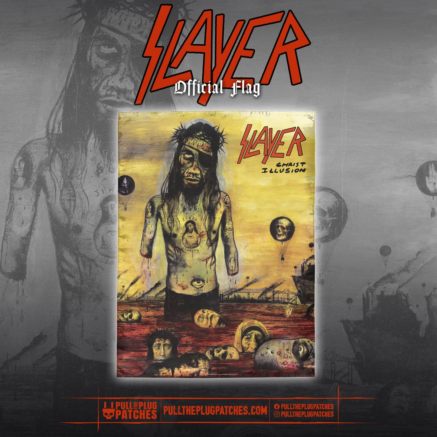 Slayer - Christ Illusion - Flag