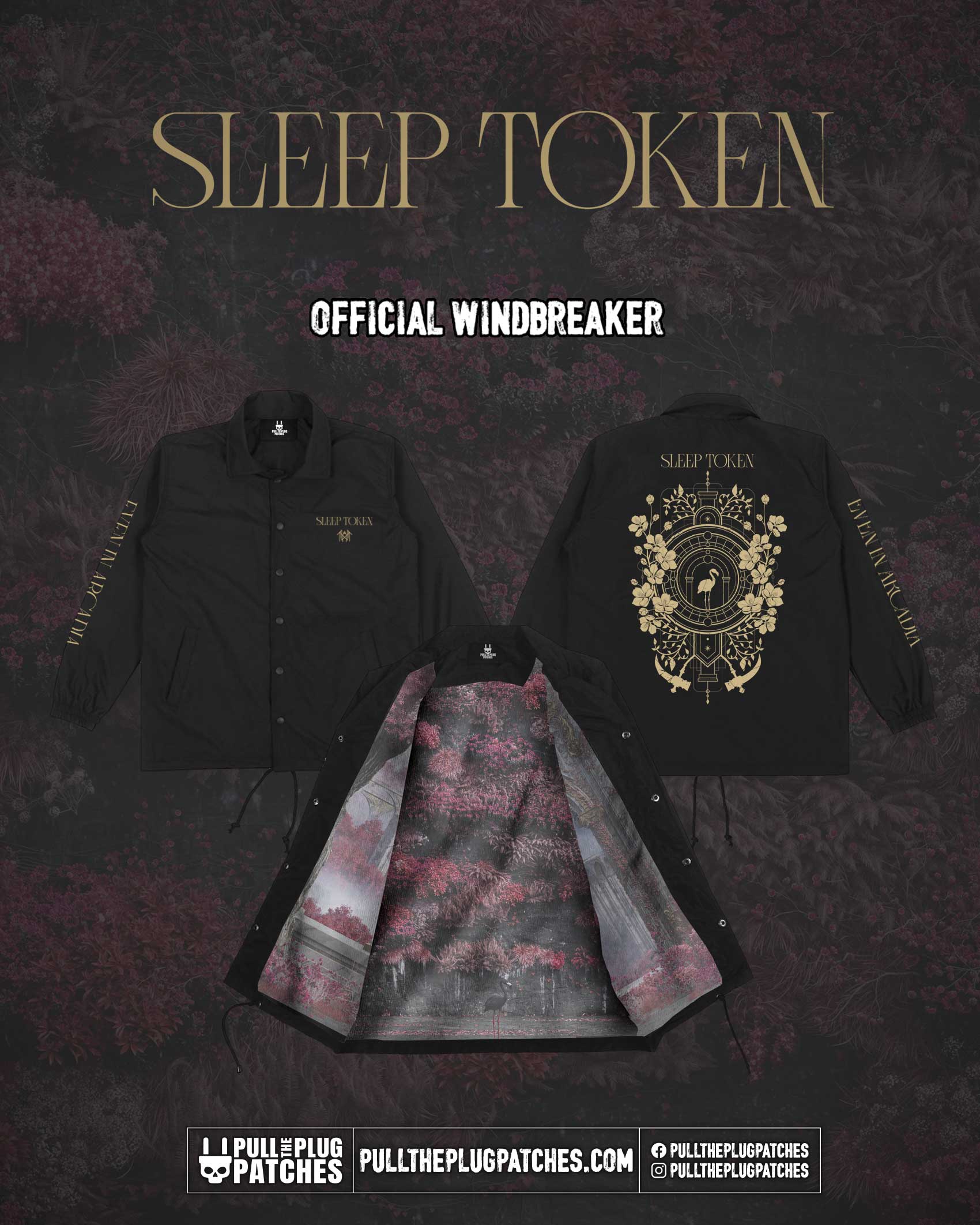 Sleep Token - Even In Arcadia - Windbreaker (Limited Edition