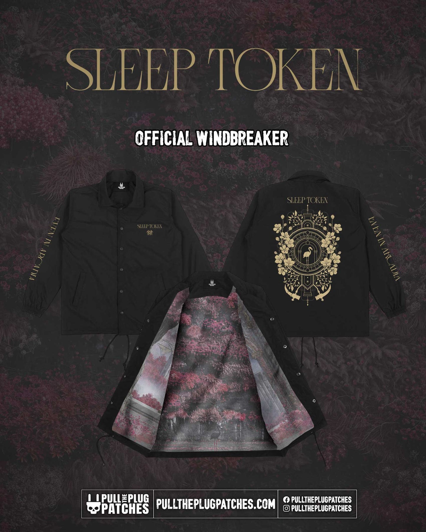 Sleep Token - Even In Arcadia - Windbreaker (Limited Edition)