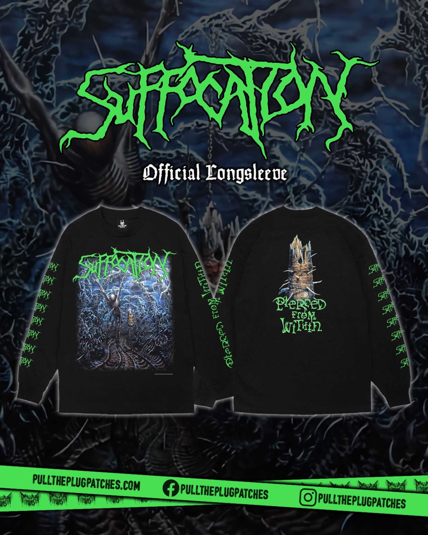 Suffocation - Pierced From Within - Longsleeve Shirt