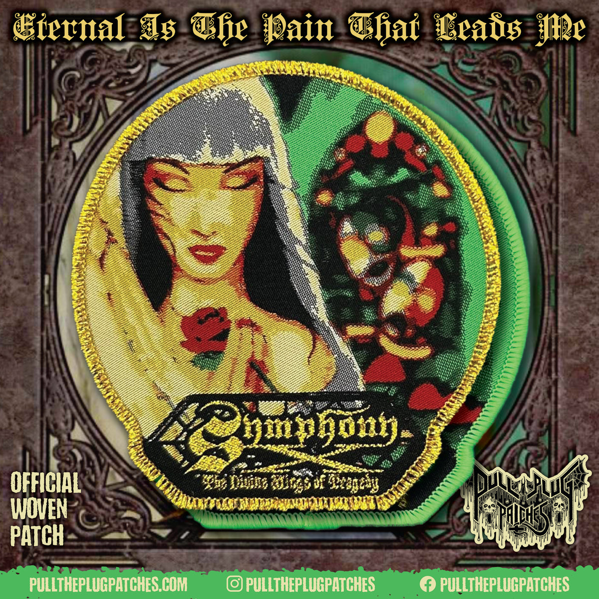 Symphony X The Divine Wings of Tragedy Pull The Plug Patches