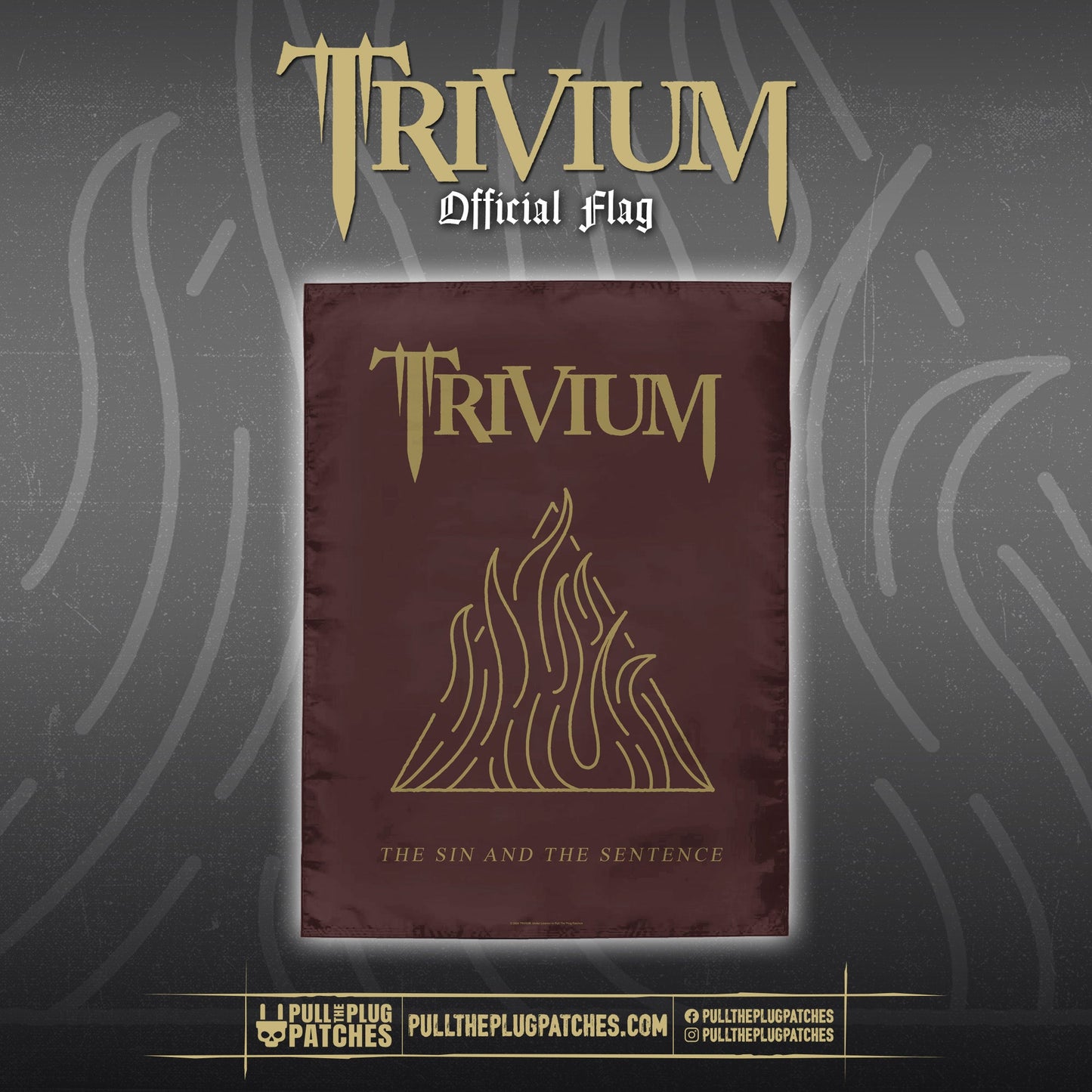 Trivium - The Sin and the Sentence - Flag