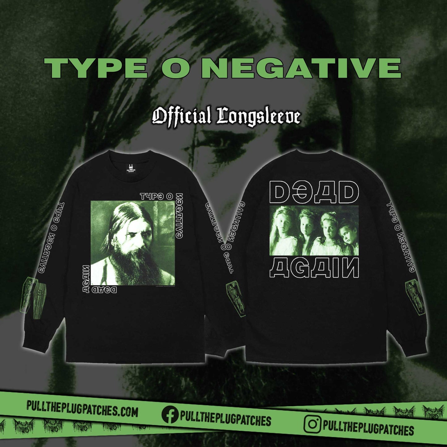 Type O Negative - Dead Again - Longsleeve Shirt