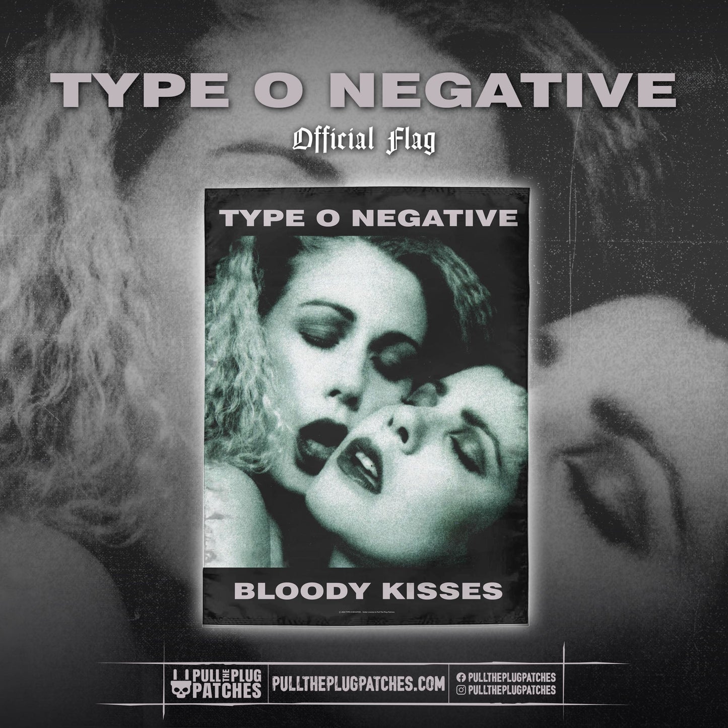 Type O Negative - Bloody kisses - Flag