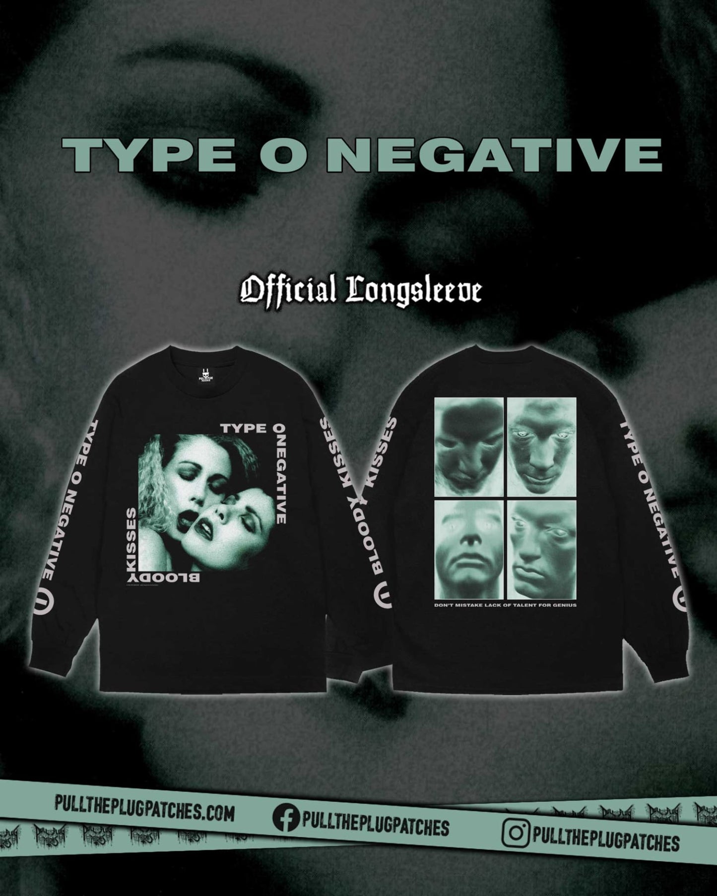 Type O Negative - Bloody Kisses - Longsleeve Shirt