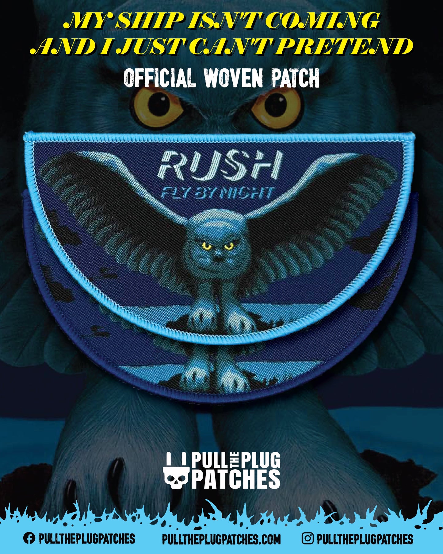 Rush - Fly By Night - Patch