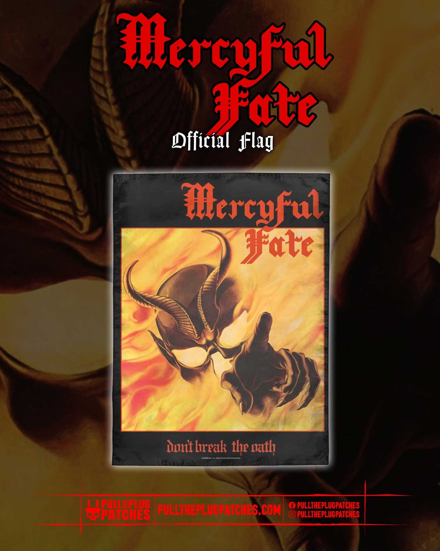 Mercyful Fate - Dont Break The Oath - Flag