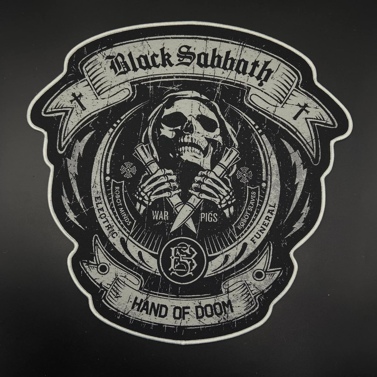 Black Sabbath - Hand Of Doom - Backpatch