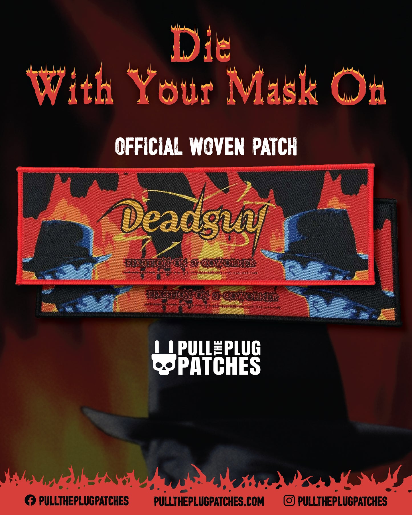 Deadguy - Fixation On A Coworker - Strip Patch