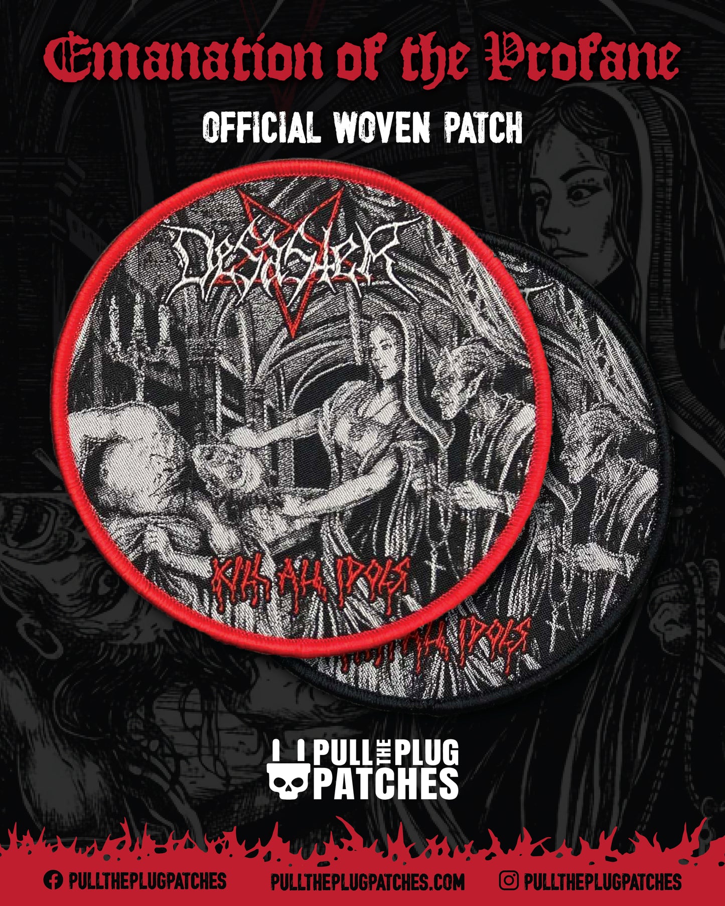 Desaster - Kill All Idols - Patch