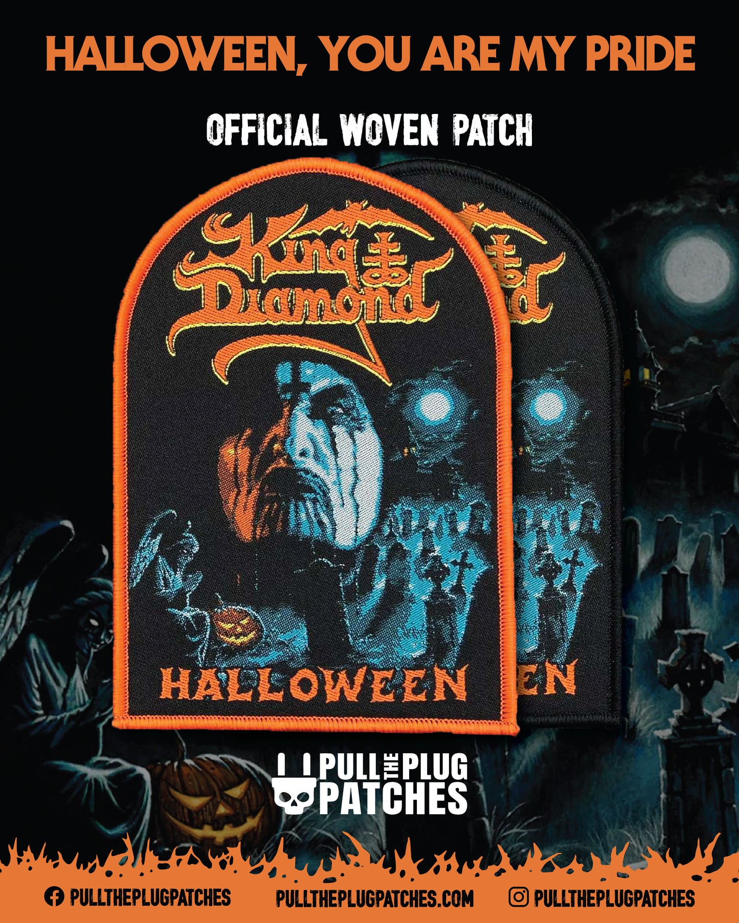 King Diamond - Halloween - Patch