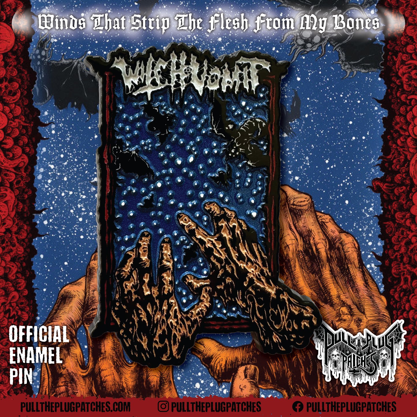 Witch Vomit - Poisoned Blood - Enamel Pin