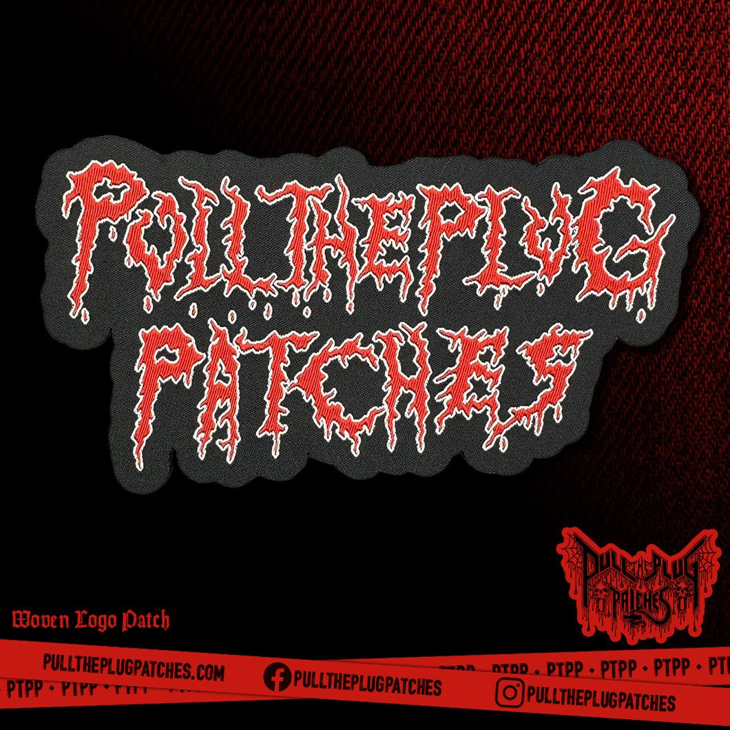 Pull The Plug Patches - Cannibal Corpse Logo Tribute
